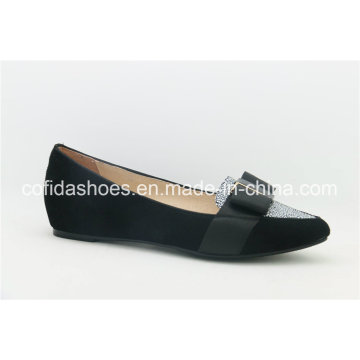 Latest Trendy Comfort Fashion Leather Lady Shoes